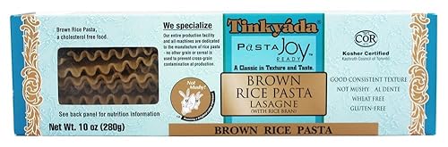 Tinkyada Pasta - Brown Rice Pasta Lasagne With Rice Bran - 10 oz (pack of 2)