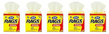 Kimberly-Clark Scott 75260 Rags in a jrxJR Box, White, 5 Boxes of 200 Towels FxGnW