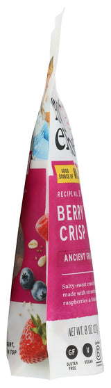 Purely Elizabeth, Berry Crisp, Ancient Grain Granola with Vitamin D, Gluten-Free (8oz Bag)