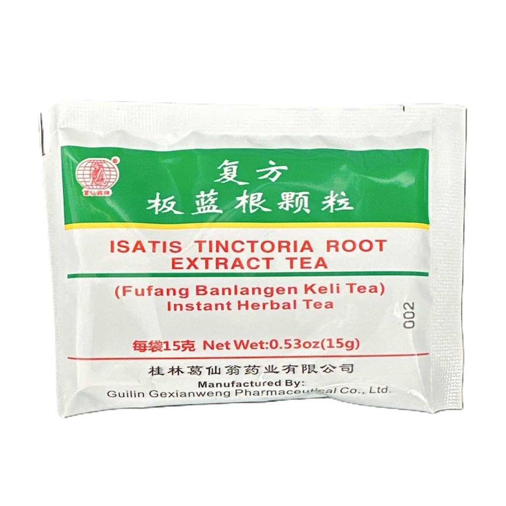 Banlangen TEA , Fufang Banlangen Keli , 15 Individual Sachets - 3 Pak
