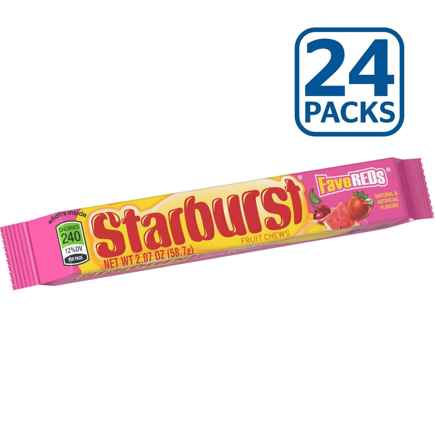 Starburst Fave Reds Gummy Candy, 49.68 Ounce