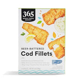 365 by Whole Foods Market, Beer Battered Cod Fillets, 12 oz
