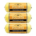 Traditional Italian Polenta Tube by San Gennaro | Gluten Free Cornmeal | Made from Yellow Corn Non-GMO Ingredients for Authentic Flavor | Ready