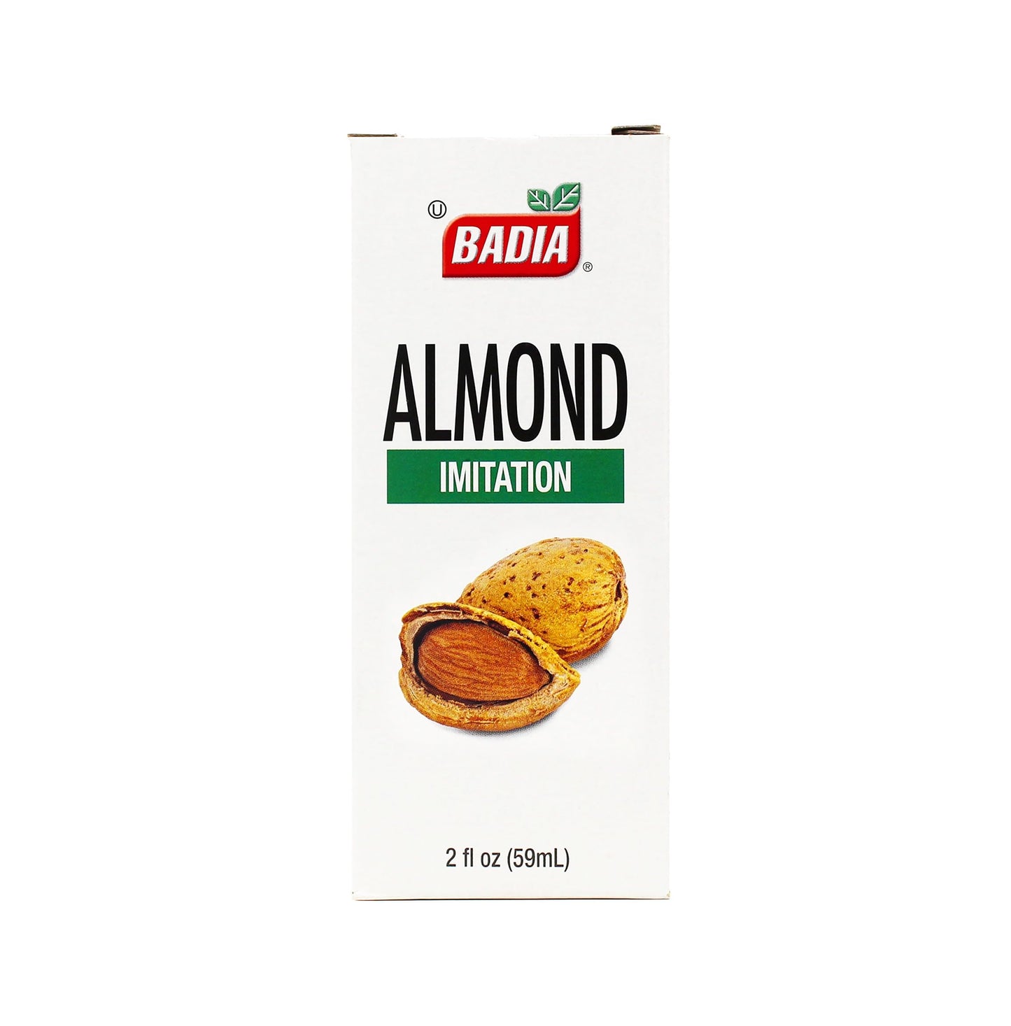 Badia Imitation Almond Extract, 2 fl oz - Bold Almond Flavor for Home & Professional Kitchens