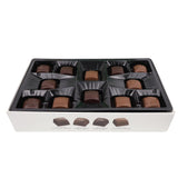 HERSHEY'S Christmas Pot of Gold Milk Chocolate Caramel Truffles Box, Candy Gift Set, 24 Total Pieces, 8.75 Ounces
