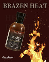 Bone Doctors' BBQ Sauce - Brazen Heat - 15oz. - Award Winning Smokehouse Flavor - Gluten Free