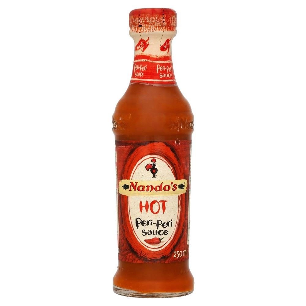 Nando's Hot Peri-Peri Sauce (250ml) - Pack of 2