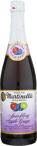 Martinelli's Sparkling Apple Grape Juice 25.4 oz. (Pack of 2)