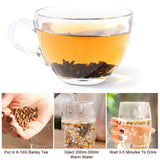 Plant Gift 100% Black Barley Tea Oriental coffee Natural Roasted Barley Loose Leaf Tea Caffeine Free, Natural,Sugar Free, 200g/7oz