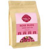 Ovikaso Tea, Dried Rose Buds, 4 oz (300+ Cups), 100% Natural, Direct From Source, Food grade, Non-GMO, No Caffeine, Use in Tea, Baking, Crafts