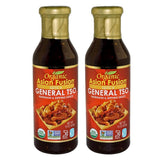 Asian Fusion General Tso Sauce, 15 Ounce - Non-GMO, Organic Certified, Kosher & Gluten Free (2 Pack)