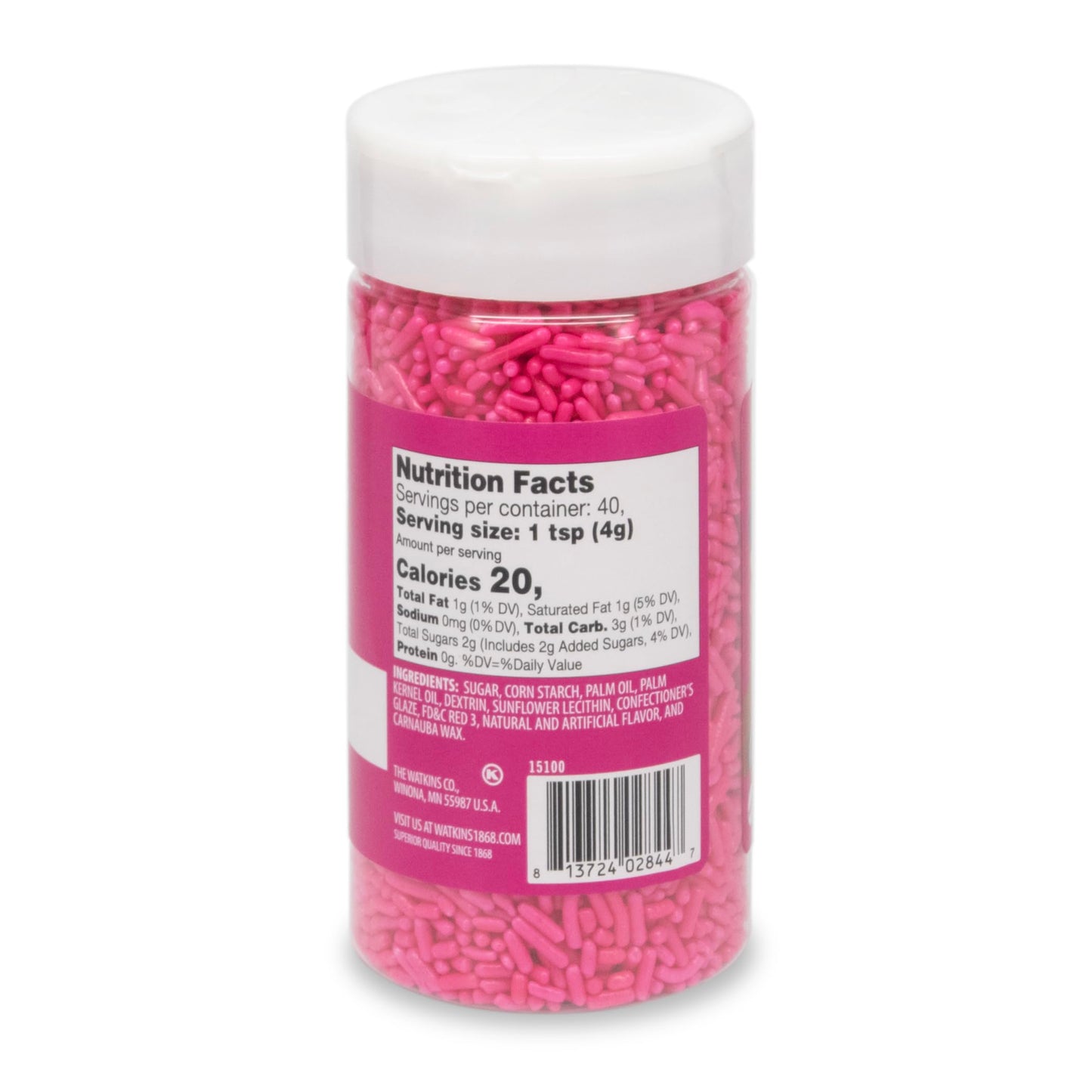 Barbie Sprinkles Pink 5.6oz