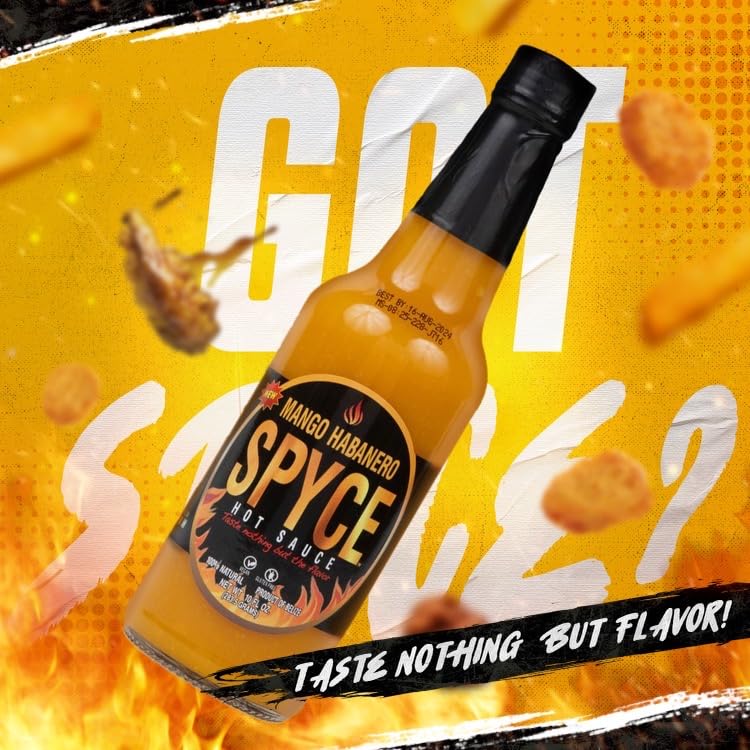 5oz Mango Habanero Spyce Hot Sauce