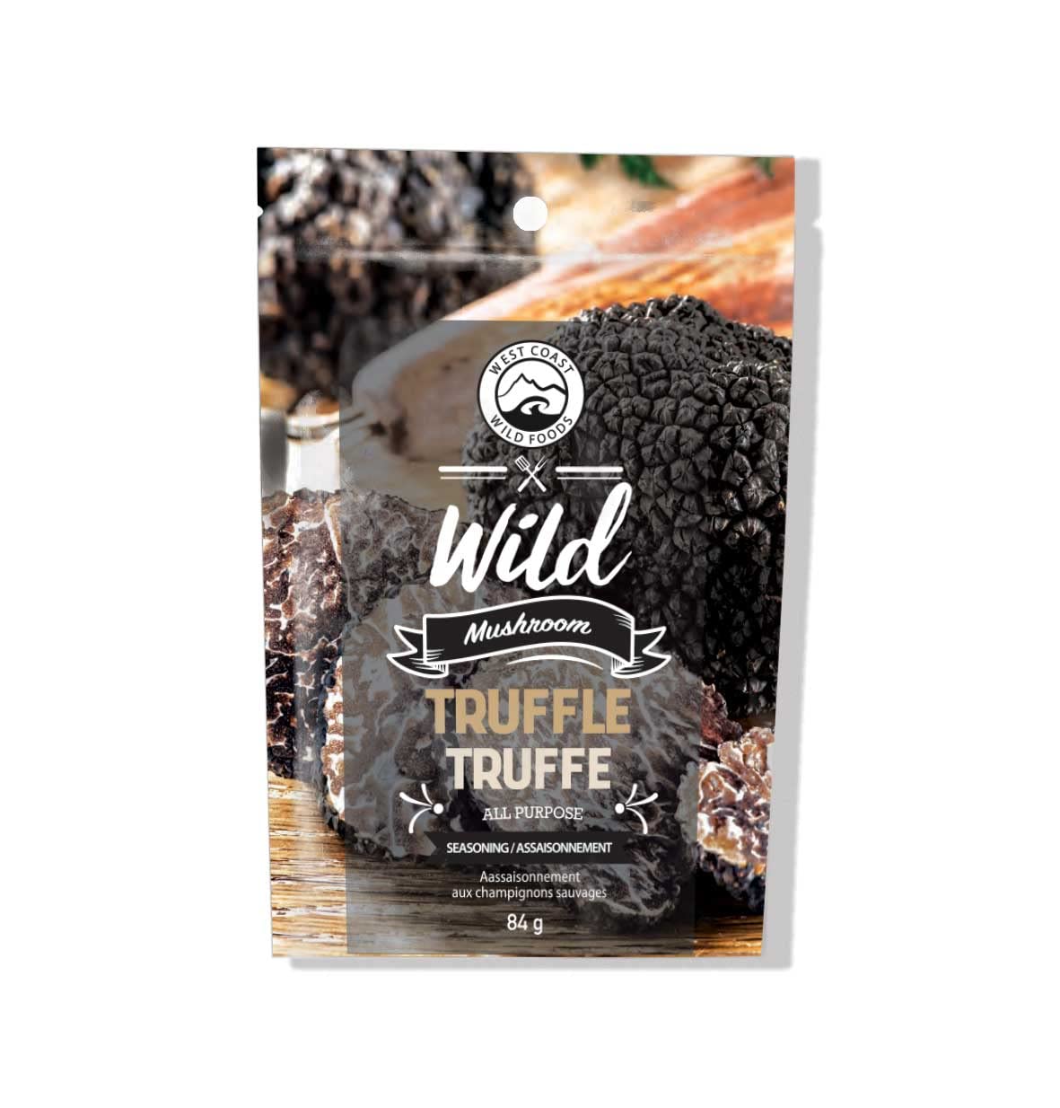 Truffle Seasoning with Wild Mushrooms Mix | 84g - 3oz |Premium Ingredients for Gourmet Recipes | West Coast Wild Foods