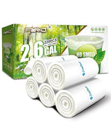 Small Clear Trash Bags - FORID 2.6 Gallon Garbage Bags Wastebasket Bin Liners 220 Count Plastic Trash Bags for Bathroom Bedroom Office Garbage Can