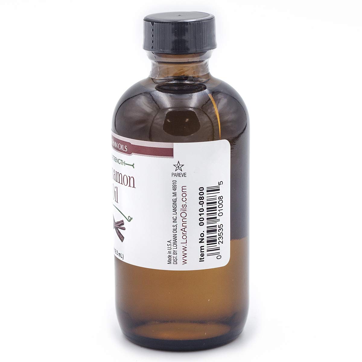LorAnn Cinnamon Oil SS Flavor, 4 ounce bottle