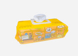 Multifunctional cleaning wet wipes for kitchen furniture sofas tables floor glass. also clean car interiors household appliances.with strong stain