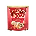 Almond Roca Pack of 1 - 10oz Individually Wrapped Chocolate Candy Cannister - Original Buttercrunch Toffee with Almonds - Gluten Free, Kosher