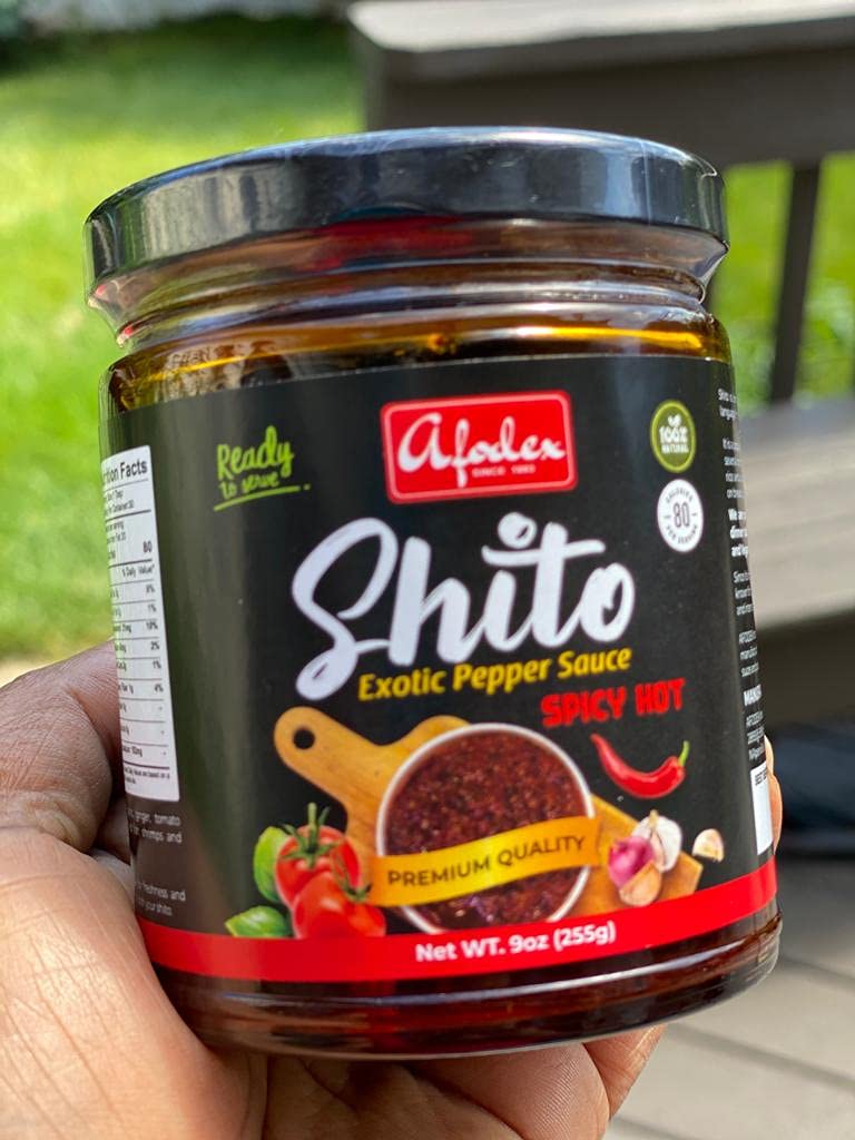 Afodex's Vegan Shito | Crafted with Jalapeno and Poblano Peppers and Signature Spice Blend | Gluten Free, Kosher, Vegan, Low Sodium | Best Thing