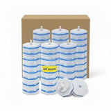 60 Count Toilet Wand Refills for Clorox,4X Cleaning Power Toilet Bowl Cleaner Refill Pads,Disposable Toilet Brush Scrubber Refills for Bathroom