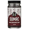 Sumac by Z&Z | Ground Sumac Spice Made from Fresh Tangy Citrus (Sumac) Berries | Turkish Sumac Seasoning for Marinades, Salads, Rice, & Hummus |