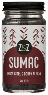 Sumac by Z&Z | Ground Sumac Spice Made from Fresh Tangy Citrus (Sumac) Berries | Turkish Sumac Seasoning for Marinades, Salads, Rice, & Hummus |
