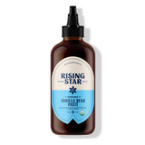 Rising Star Organic Vanilla Bean Paste, 8 oz (1 Ct) - Organic Madagascar Bourbon Bean Paste for Baking & Desserts, Non-GMO, Vegan, Gluten-Free