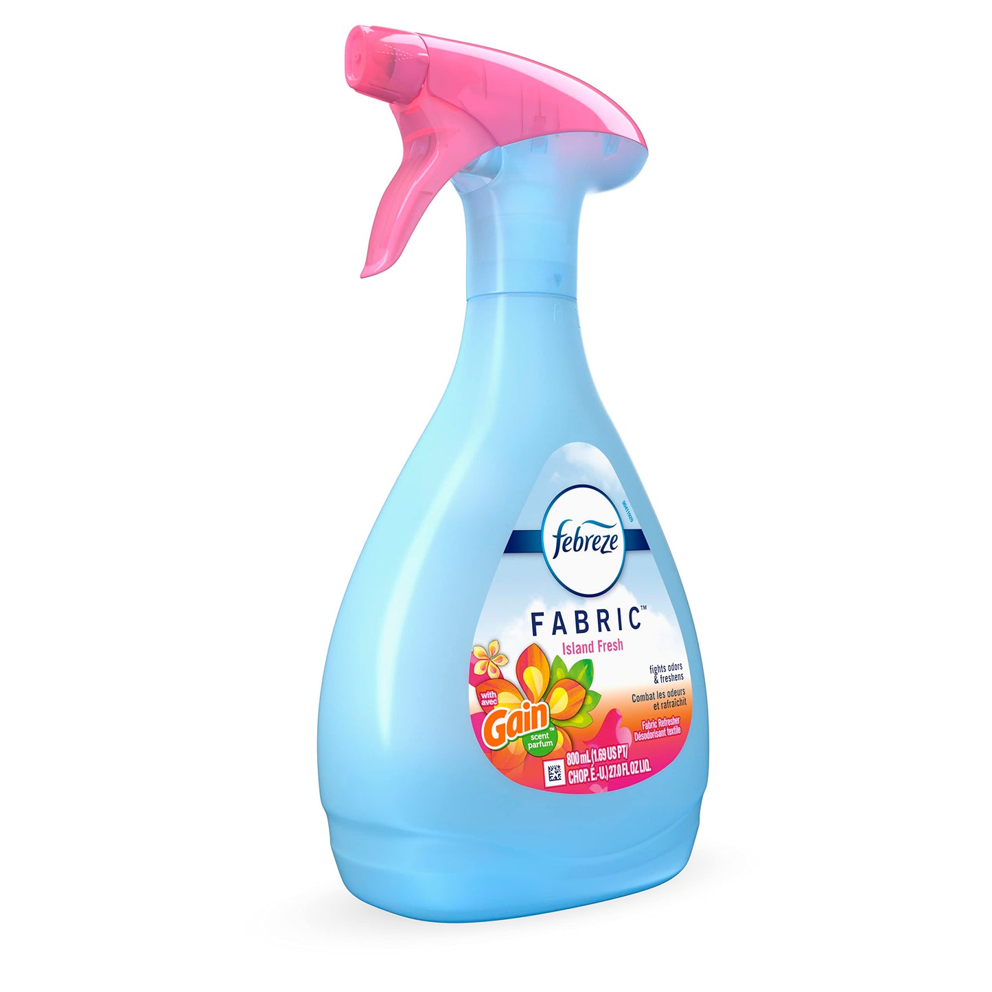 Febreze FABRIC Refresher with Gain, Island Fresh, 1 Count, 27 oz