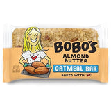 Bobo's Almond Butter Oat Bars, Simple Ingredients, Whole Grain Oats, Plant Based, Gluten Free Breakfast Bars, Non-GMO, Healthy Snacks for Adults