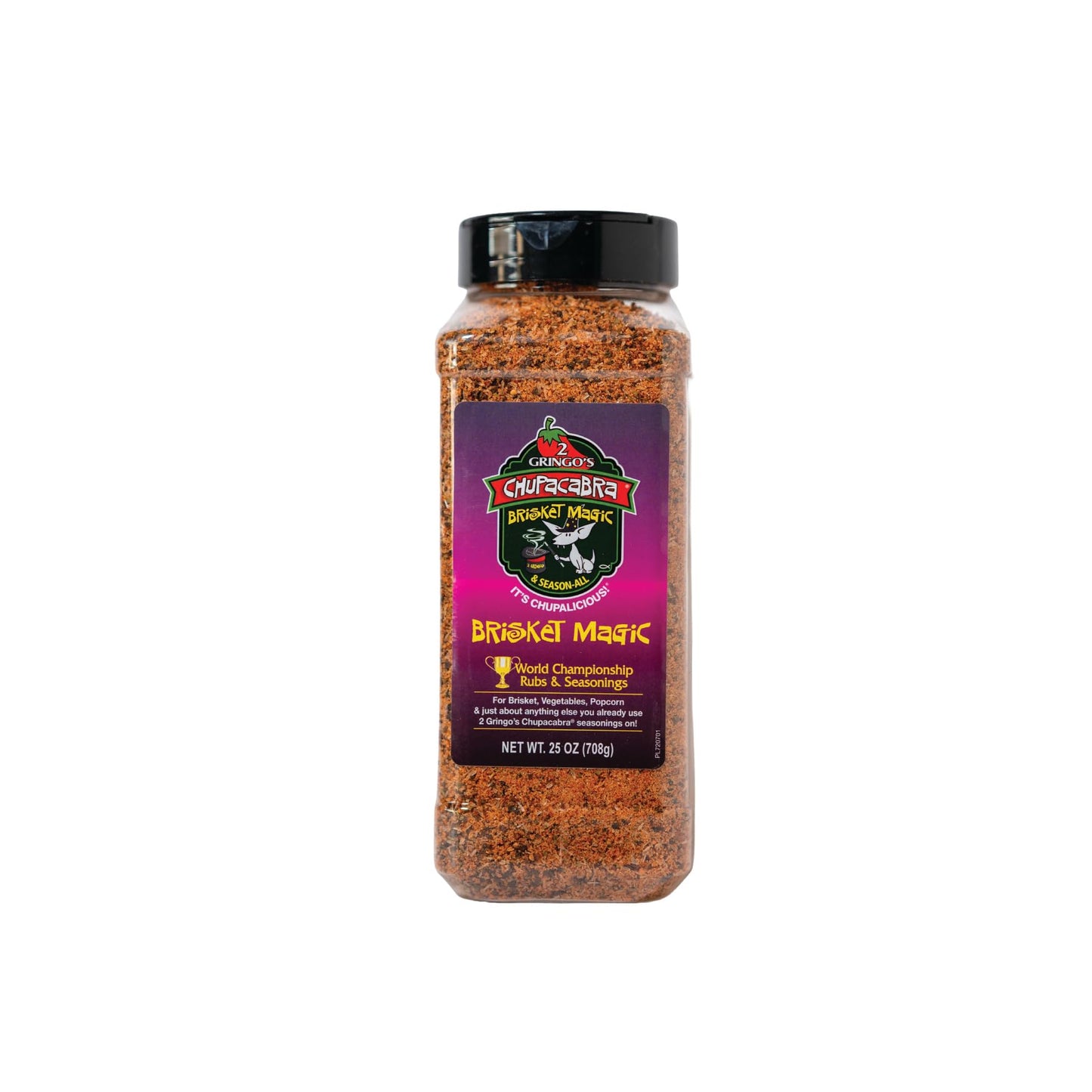 2 Gringos Chupacabra Brisket Magic Seasoning, 25 Ounces