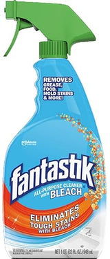 Fantastik Bleach Fresh Clean Scent Trigger Spray 32 Ounce 8-Pack