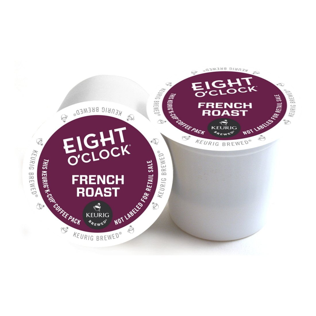 Eight O'Clock Coffee French Roast Keurig 2.0 K-Cup Pack, 108 Count