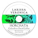 Horchata Colombian Decaf Coffee (Single Serve K-Cup Pods) (Gourmet, Naturally Flavored, Whole Coffee Beans) (12 pods, ZIN: 573132)