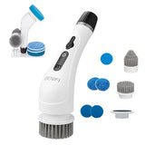 Benifi Electric Spin Scrubber Full-Body IPX7 Waterproof Cordless Bathroom Cleaning Brush with Power LCD Display and 8 Brush Heads