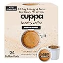 Cuppa Medium Roast Mushroom Coffee Pods with Adaptogens & Superfoods - Lion’s Mane, Ashwagandha & Cordyceps, Adaptogens + MCT to support natural