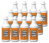 Zep Oven Brite Stove and Oven Cleaner - 32 oz (Case Of 12) 104801 - Penetrates Tough, Baked-On Soils, Carbon Deposits, Grease and Grime (For Business
