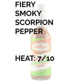 Adoboloco Jalapeo Chico Hot Sauce 5oz - Smoky Ghost Pepper & Jalapeo Bold Heat Level 07/10 - Seen on Hot Ones All Natural Hot Sauce, Made in USA