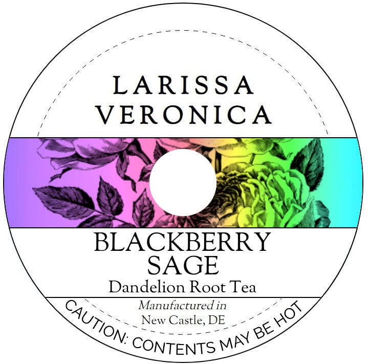 Blackberry Sage Dandelion Root Tea (Single Serve K-Cup Pods) (12 pods, ZIN: 575171) - 2 Pack