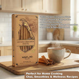 Organic Ceylon Cinnamon Sticks 50g | Organic Ceylon Cinnamon from Sri Lanka Premium Quality Cinnamon, Gluten-Free, GMO-Free Spice for Baking, Cooking