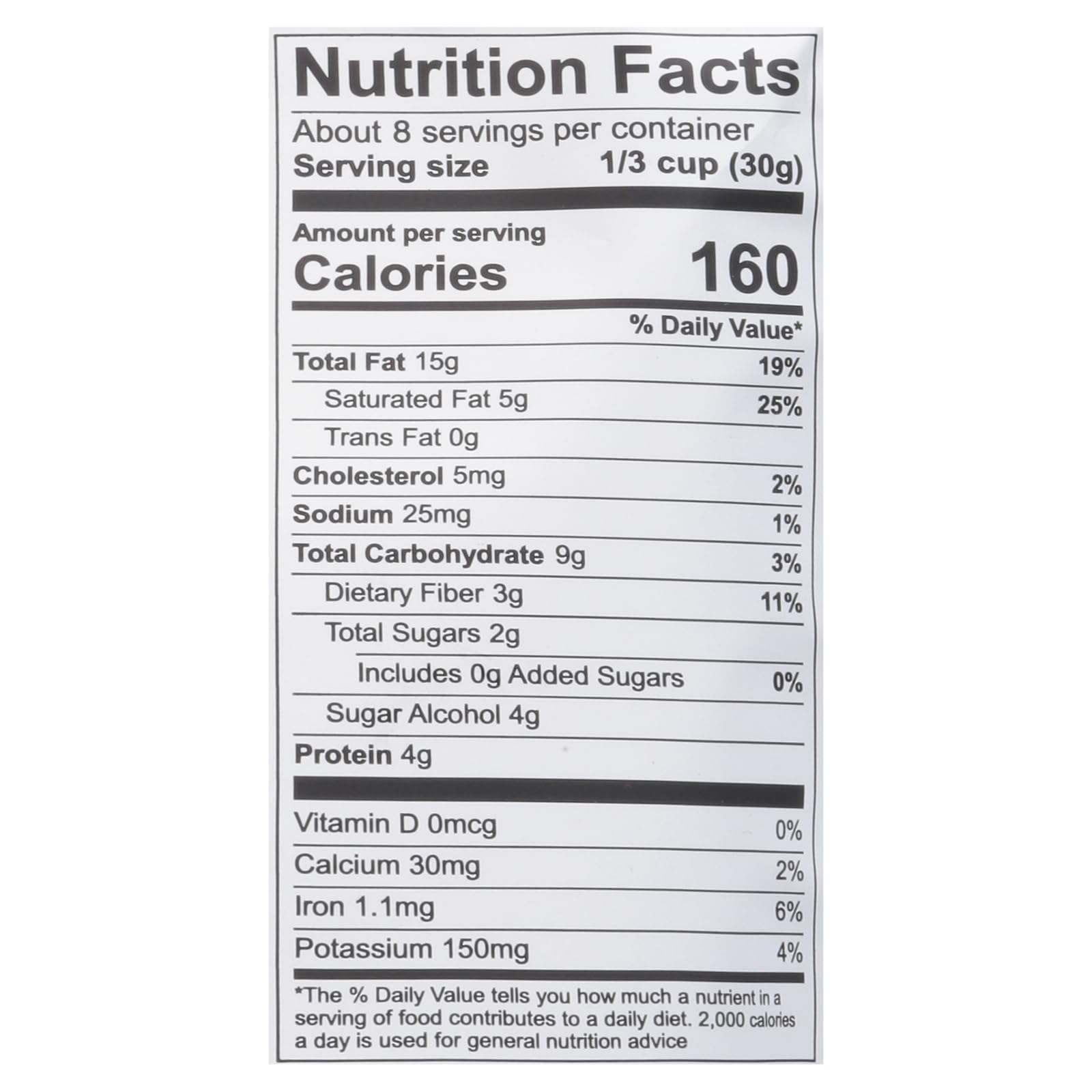 NuTrail Blueberry Cinnamon Nut Granola, No Sugar Added, Kosher, Keto Friendly, Grain-Free, Gluten Free & Non-GMO, 8 Ounce (Pack of 6)