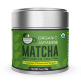Kyoto Dew Matcha - Ceremonial Blend - Authentic Japanese First Harvest - USDA & JAS Organic Ceremonial Grade Matcha Green Tea Powder from Uji, Kyoto