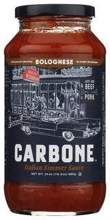 Carbone, Bolognese Simmer Sauce, 24 Ounce