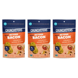Crunchsters Sprouted Mung Beans, Plant-Based Protein Super-Snack and Salad Topper, Gluten-Free, Nut-Free, Vegan, 5g Protein/Serving, 4oz. Bags, Beyond
