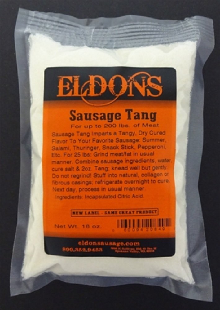 Eldon’s Encapsulated Citric Acid 72% (ECA) - Sausage Tang for Snack Sticks - 1lb