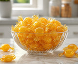 Butterscotch Buttons Candy - 2 lb Bulk Bag of Individually Wrapped Classic Hard Nostalgic Sweets with Rich Butter Flavor