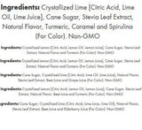 True Lime 7 flavor variety Pack: WATERMELON AQUA FRESCA, LIMEADE, Original Lemonade, Peach, Black Cherry, Raspberry & Mango Orange. True Citrus
