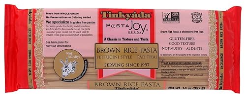 Tinkyada Brown Rice Fettuccini 14 Oz (Pack of 12)