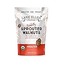 Lark Ellen Farm Sprouted Organic Certifed Walnuts Unsalted - Non GMO, Keto Snacks, Paleo, Gluten Free, Vegan, Organic, Plant Based, High Protein, Low