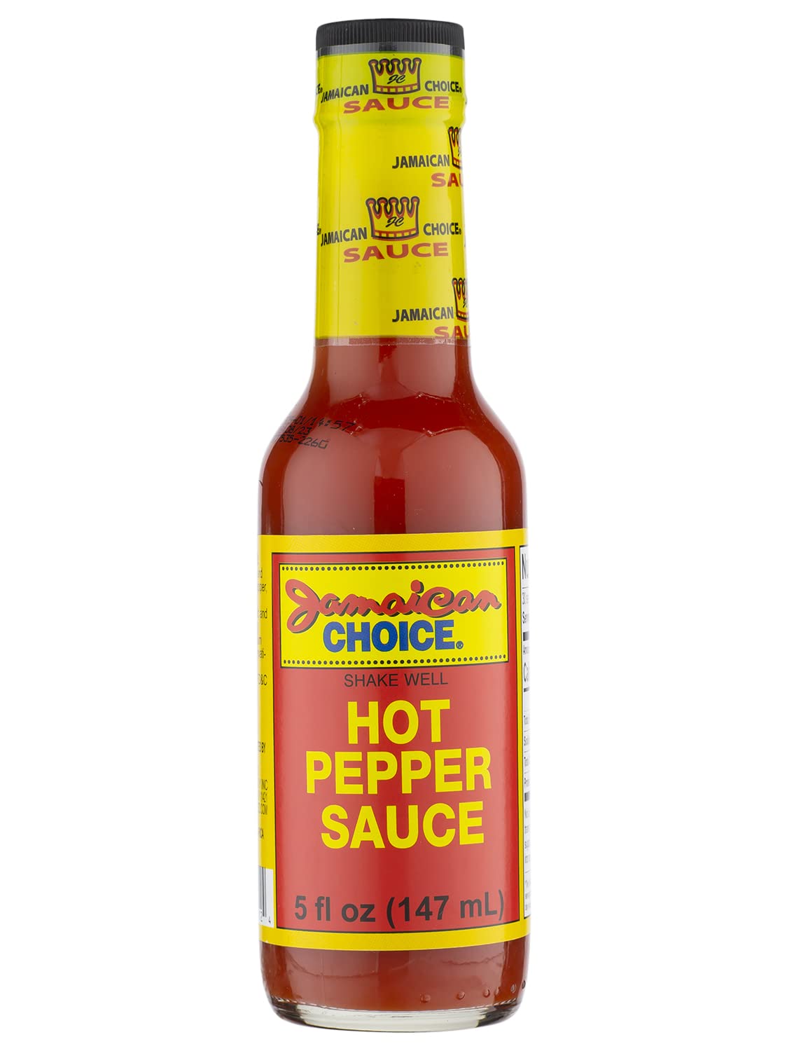 Jamaican Choice Hot Pepper Sauce | 5oz (1 Pack)