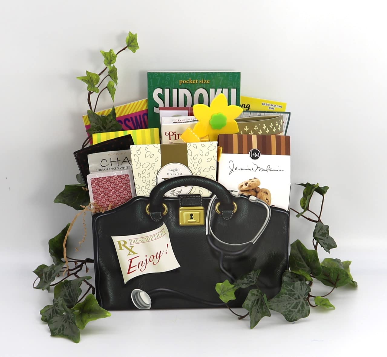 Gift Basket Village: The Village MD - Comforting Cookies, Soup, Snacks, and Relaxation Activities Set